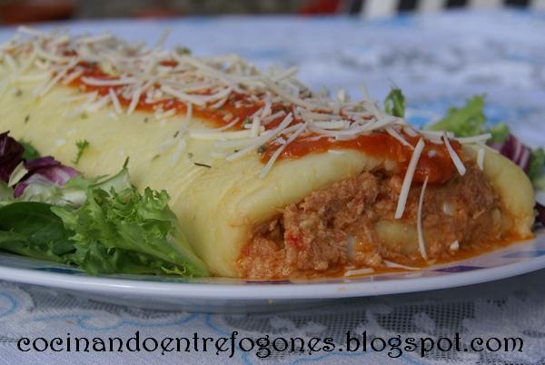 Brazo gitano salado (III Desafío de Desafío en la cocina)