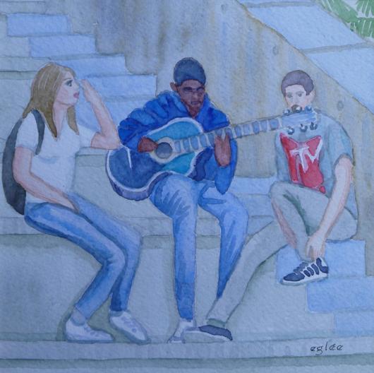 Eglée Manzo-Vida en la Plaza Los Palos Grandes