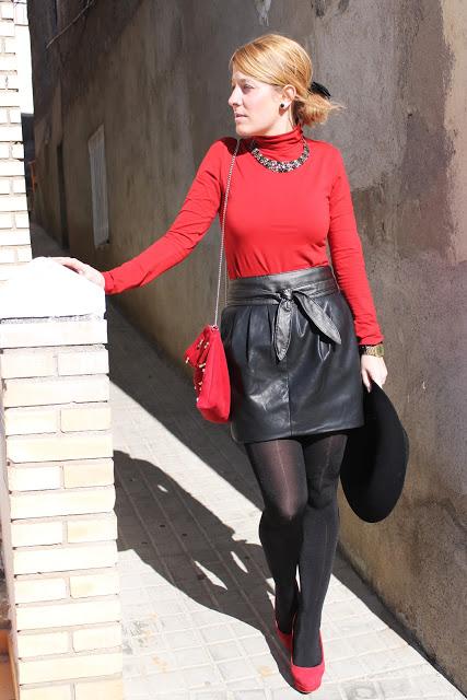 Leather Skirt