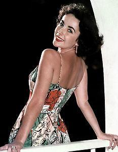 Actrices y vestidos de flores