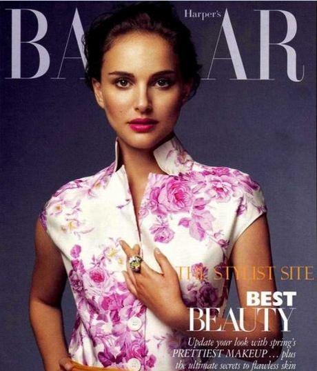 Actrices y vestidos de flores