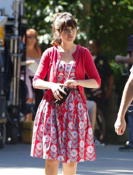 Actrices y vestidos de flores