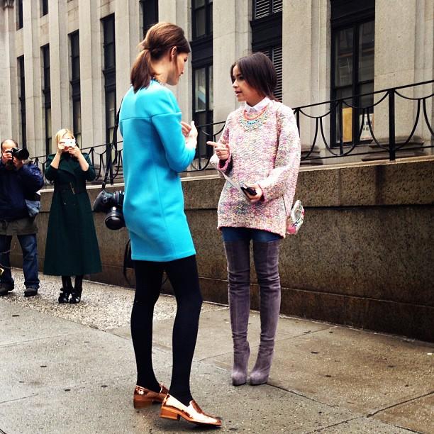 STREET STYLE: NEW YORK (mbfashionweek) 13/2/13