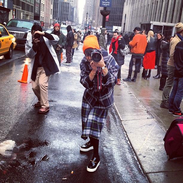 STREET STYLE: NEW YORK (mbfashionweek) 13/2/13