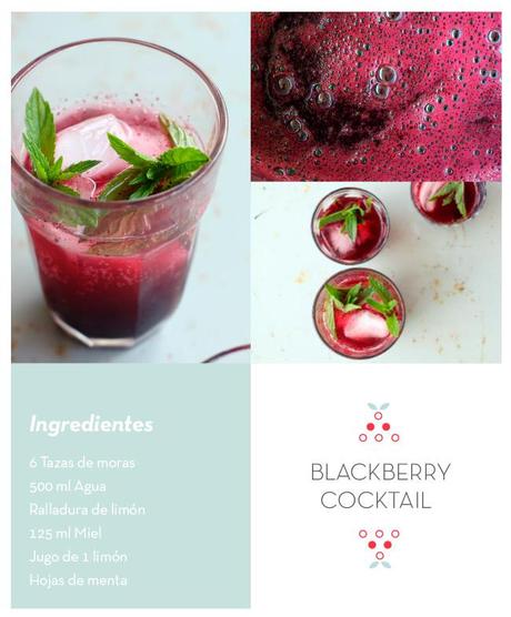 blackberry cocktail Blackberry cocktail para San Valentín