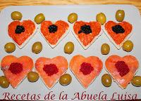 CANAPÉS DE TODO CORAZÓN