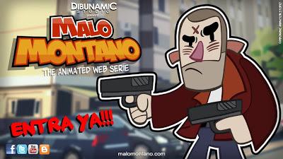 MALO MONTANO: Nueva web serie animada en episodios