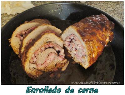 Receta: enrollado de carne