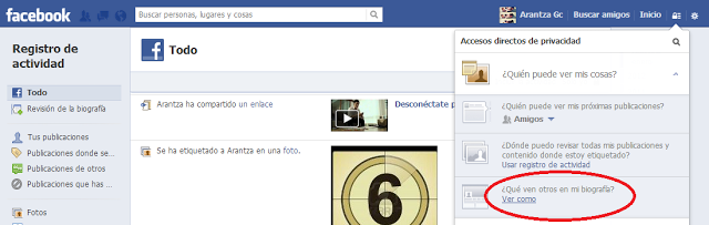 Facebook y su privacidad