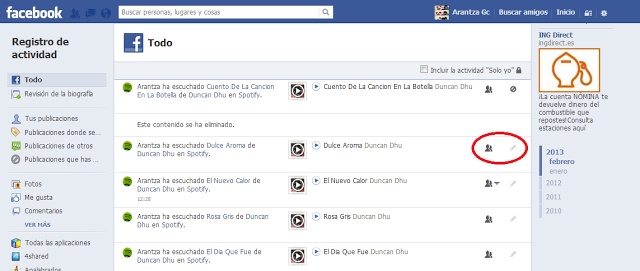 Facebook y su privacidad