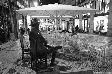 Chiado em branco e preto