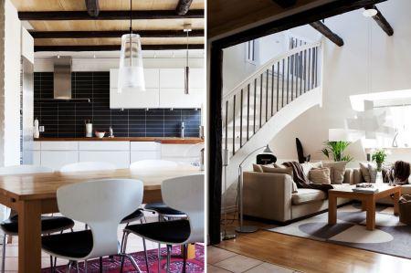 terrazas balcon madera suelo de madera sofa de tela decoración sofa crema beige natural pintura de pared gris marrón decoración panton chari mueble bar decoración georg jensen candelabros decoración eva solo artículos de cocina decoración estilo nórdico escalera de madera y acero diseño nórdico diseño escandinavo diseño de interiores diseño de exteriores decoración salon con bar decoración nórdica decoración estilo nórdico decoración escandinava decoración en neutros decoración en colores crema y naturales decoración de interiores decoración cálida de otoño blog nórdico blog interiorismo blog estilo nórdico blog decoración nórdica blog decoración escandinava bar decoración en casa 