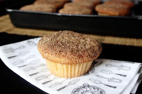 muffins de buttermilk y canela