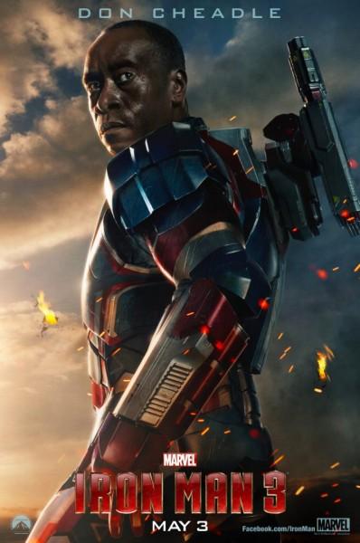 Un nuevo cartel para Iron Man 3 muestra a Iron Patriot