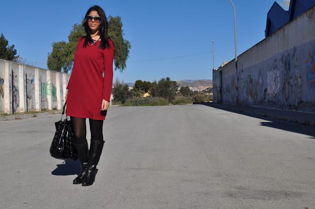 look: lo llamamos granate??