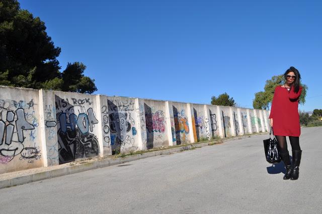 look: lo llamamos granate??