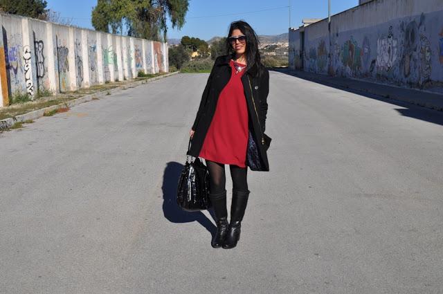 look: lo llamamos granate??