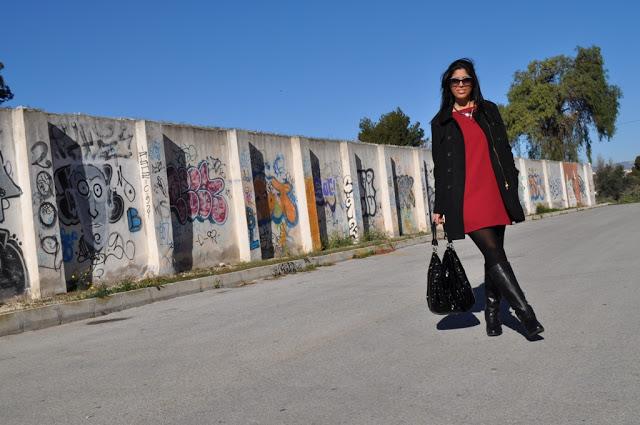 look: lo llamamos granate??