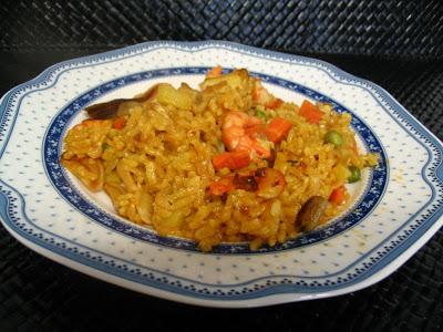 ARROZ DE MAR Y HUERTA