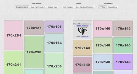 plugin jquery shapeshift
