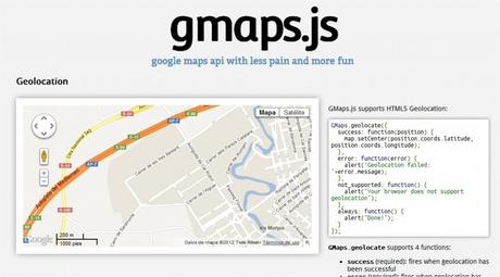 gmaps.js Plugin jQuery para añadir Google maps de forma sencilla