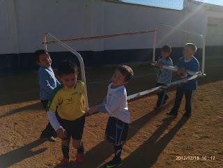 Jornada 8 de liga Almogia & Periana. Primer partido de los babi.