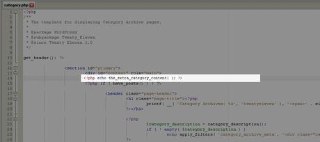category-placing SEO para Categorías en WordPress