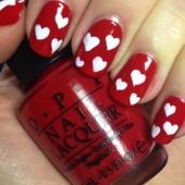 polka-heart-nail-art