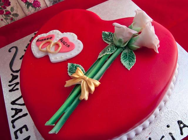 TARTAS  CORAZÓN DE SAN VALENTÍN