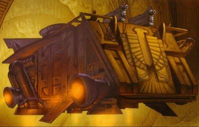 El Rhino gravitico de los Mil Hijos(John Swann)