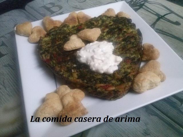 Pastel de pescado.