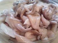 Garbanzos marineros a los dos pimientos