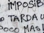 como imposible, hizo