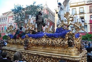 Primera estación: Señor de la Oración en el Huerto de la Hermandad de Monte Sión