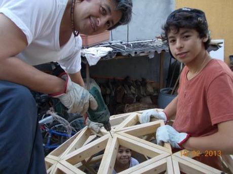 Domo Geodesico de madera testimonio Sergio Jara Domo Geodesico de madera testimonio Sergio Jara