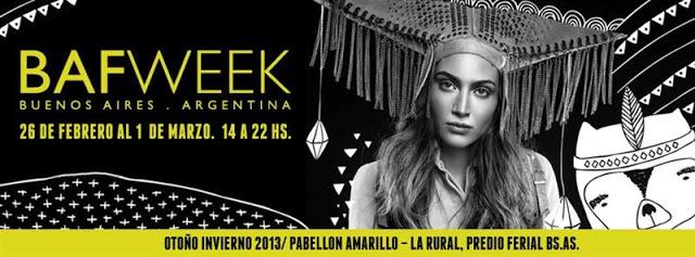 CALENDARIO BAFWEEK INVIERNO 2013