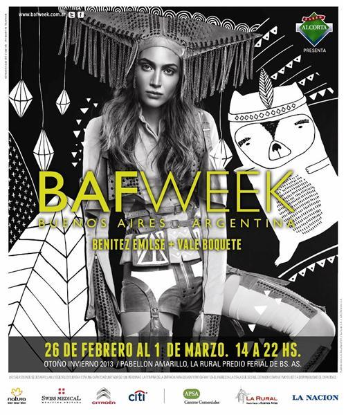 CALENDARIO BAFWEEK INVIERNO 2013