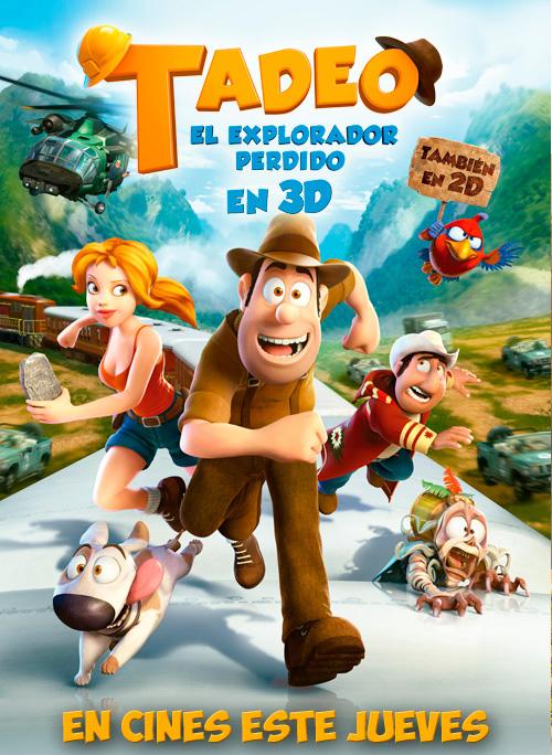 HOY estrena en cines, Tadeo el Explorador