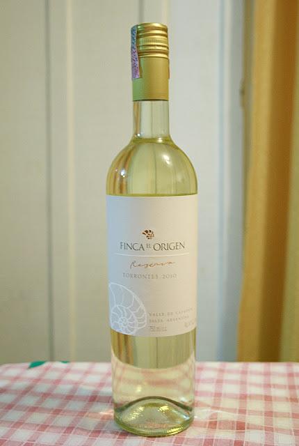 Finca El Origen Reserva Torrontés 2010