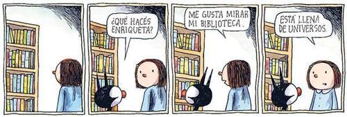 Enriqueta, Fellini y Madariaga ... y los libros