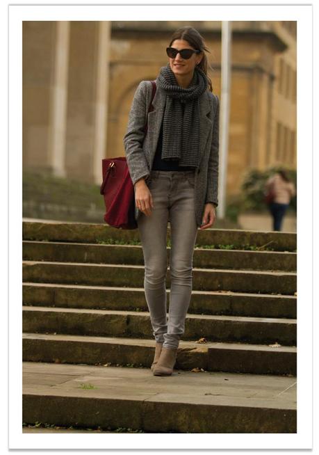 Repito prendas, ¿y tú? look pantalon en color gris