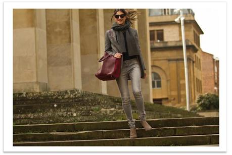 Repito prendas, ¿y tú? look pantalon en color gris