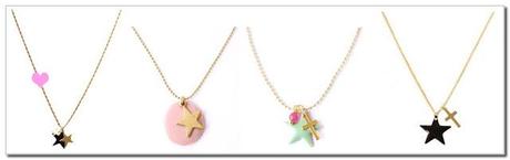 Collares con estrella. Les Jumelles