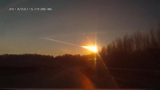 meteorito en Rusia