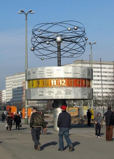 Weltzeituhr at Alexanderplatz