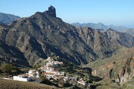 Tejeda, senderos en Gran Canaria (España)