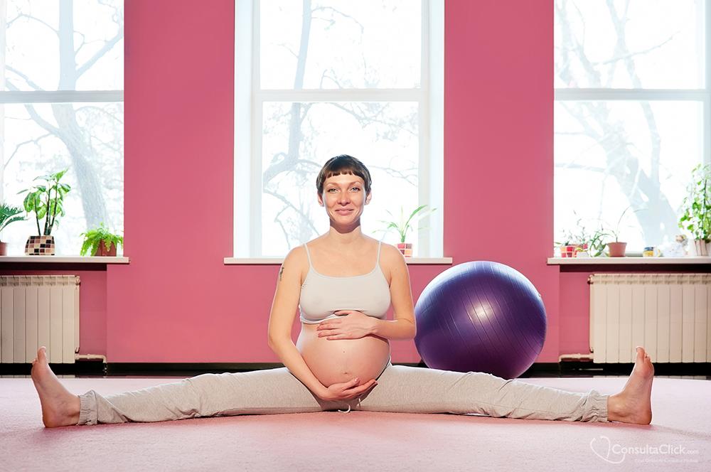 pilates en el embarazo