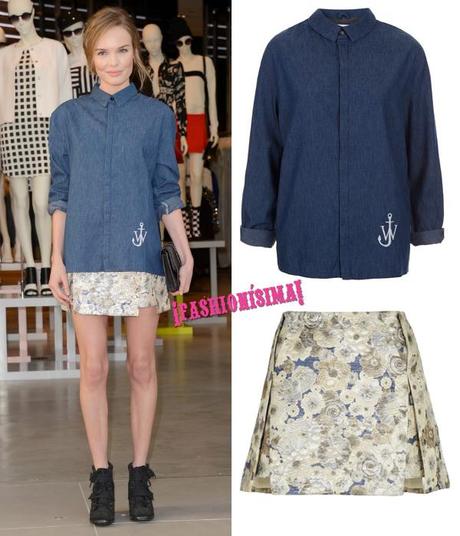 Kate Bosworth sigue celebrando la llegada de TopShop a Los Angeles. ¡Copia su look!