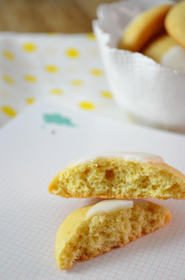 Galletas con glaseado de limon