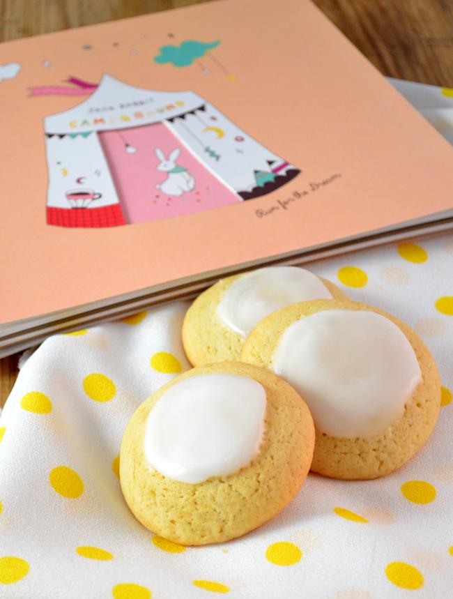 Galletas con glaseado de limon